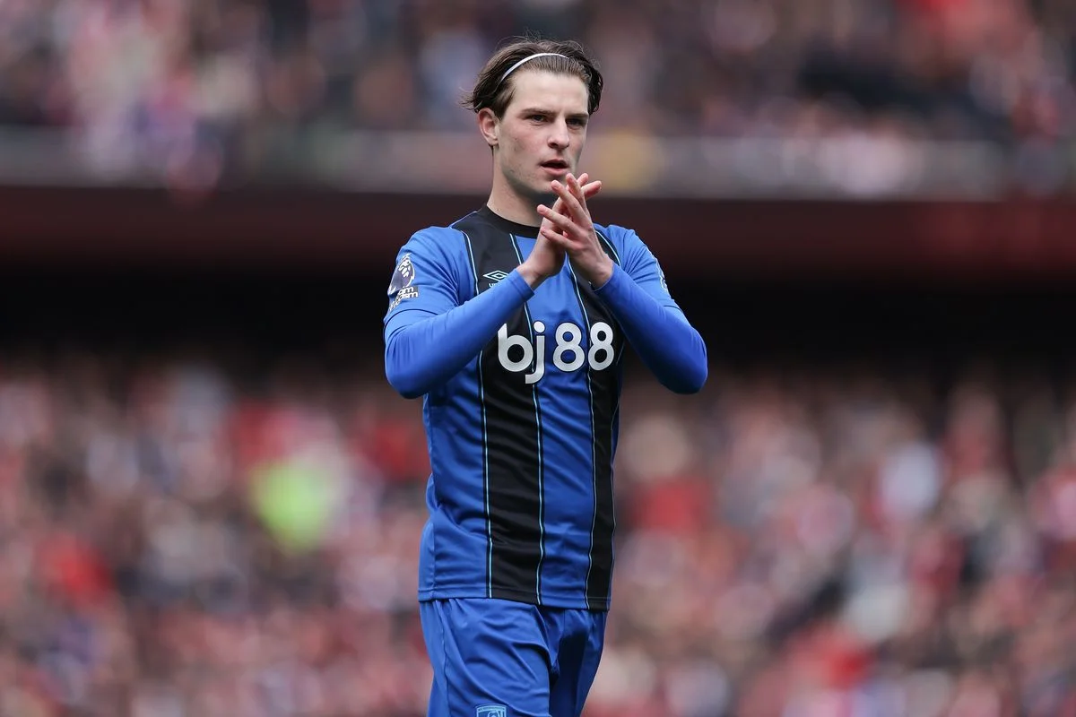 Alex Scott of AFC Bournemouth during the Premier League match between Arsenal and Bournemouth at Emirates Stadium