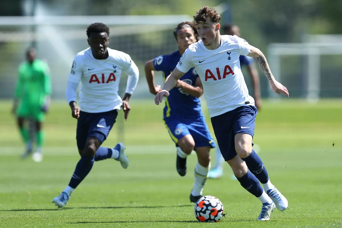 Alfie Devine made his Tottenham debut at the age of 16