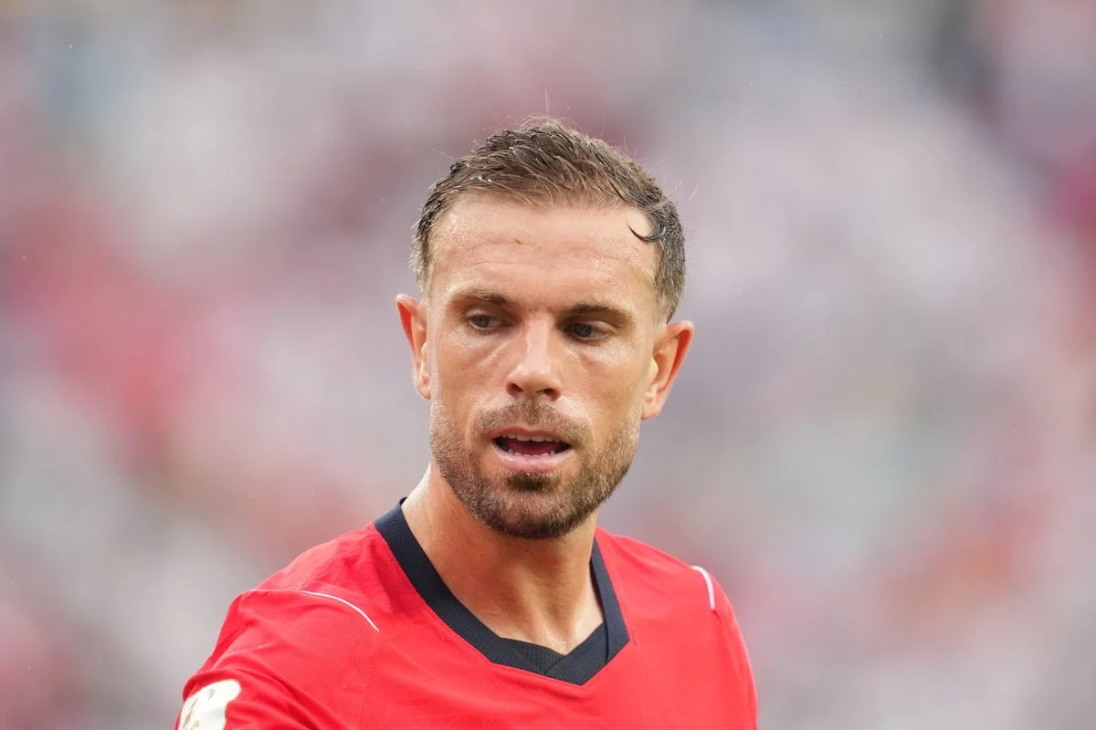 Jordan Henderson of England
