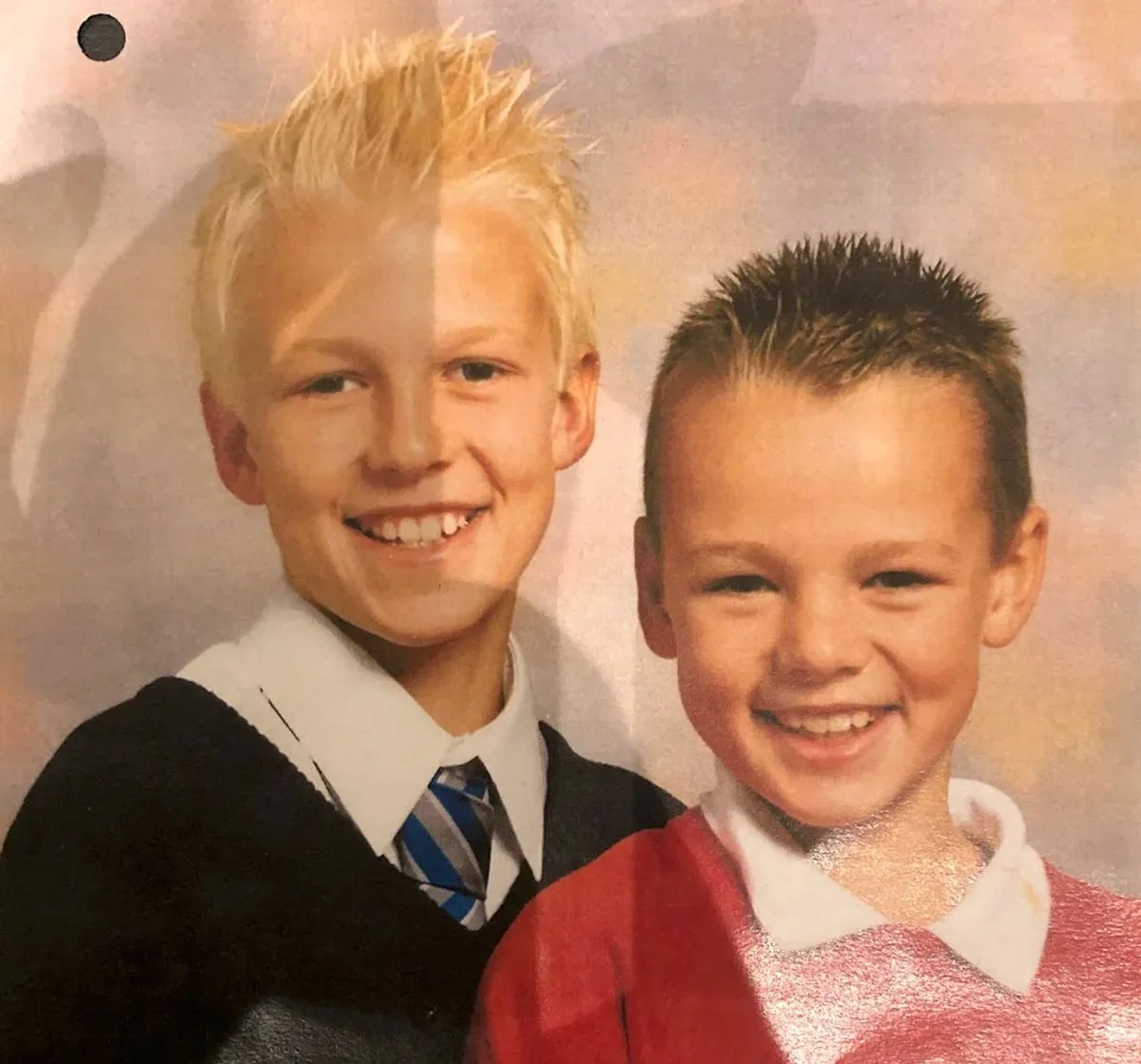 Dan Burn pictured as a child 